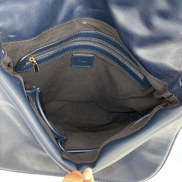 Colab Womens Detachable Strap Messenger Crossbody Handbag Navy Blue One‎ Size - Picture 5 of 7